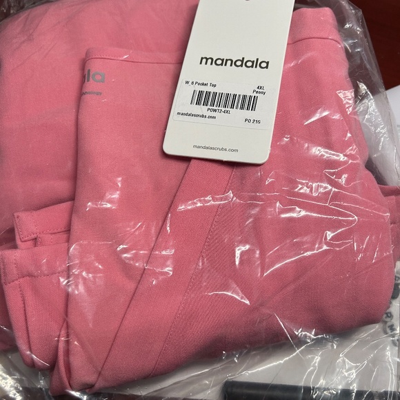 6 Items Scrubs Uniform 4XL 3XL Mandala FIGS Barco - Picture 5 of 6